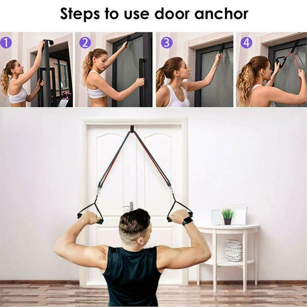 

11 PCS Resistance Bands Set Body Fitness Workout Equipment Yoga Exercise Fitness Rubber Tubes Band Stretch Training Gyms Bands