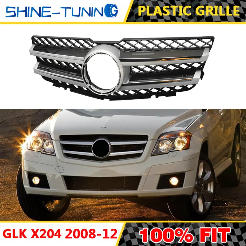 Высококачественная Передняя Верхняя решетка радиатора для автомобиля GLK class X204