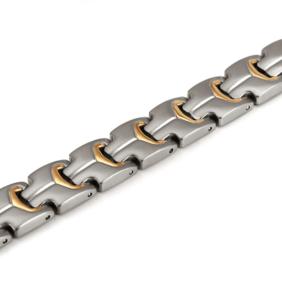 RainSo Titanium Link Chaim магнитные браслеты шармы для женщин элементы здравоохранения био