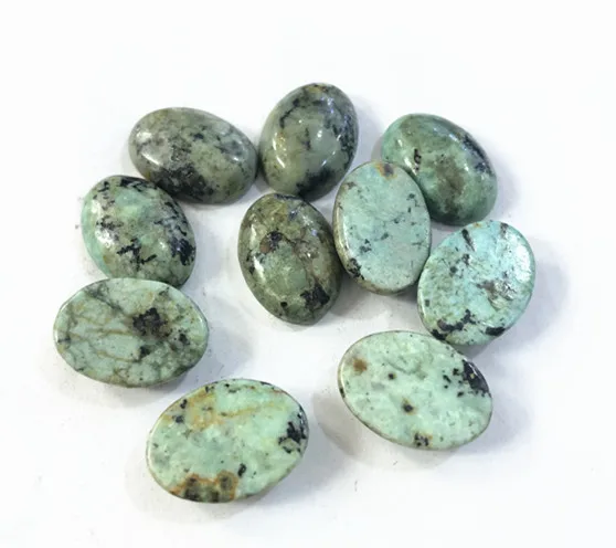 Африканский Бирюзовый Кабошон оптовая продажа драгоценные камни 13x18 мм бусины