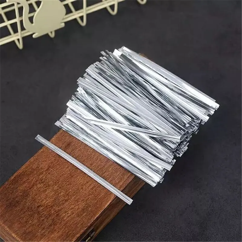 800 шт. провод Многоцветный Металлический перевязку для конфетная сумка выпечки