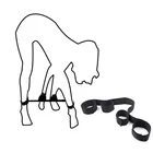 Секс-игрушки для взрослых, секс-игрушки для женщин, пар, БДСМ, бондаж, регулируемые наручники, нейлоновые ремешки на щиколотку, Фетиш-товары для интима