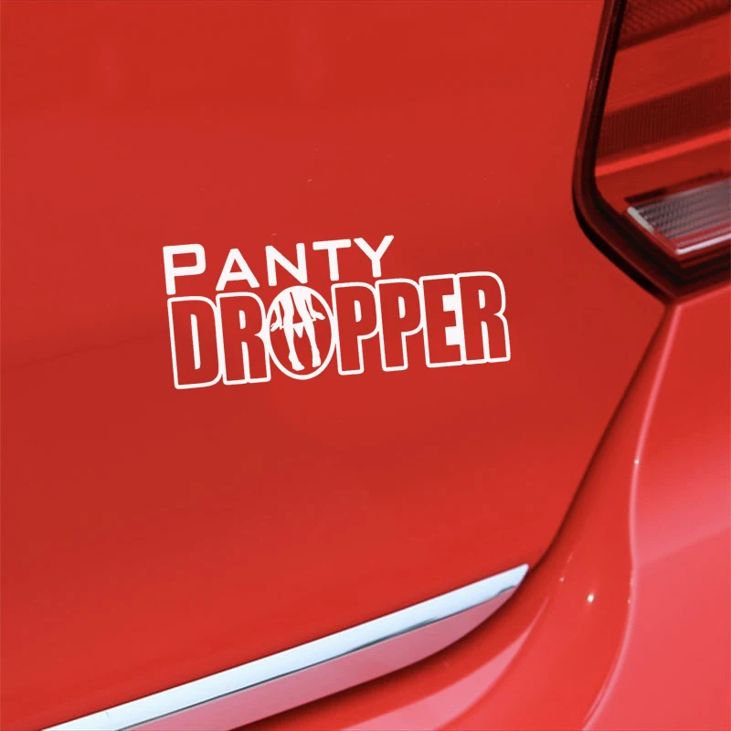 Стикер в виде трусиков с пипеткой для дрифта индивидуальный стиль автомобиля