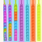 Pop It браслет Непоседа игрушки Анти Стресс Фоточувствительный изменение красочные силиконовые тревога сенсорный аутизм СДВГ детей попит