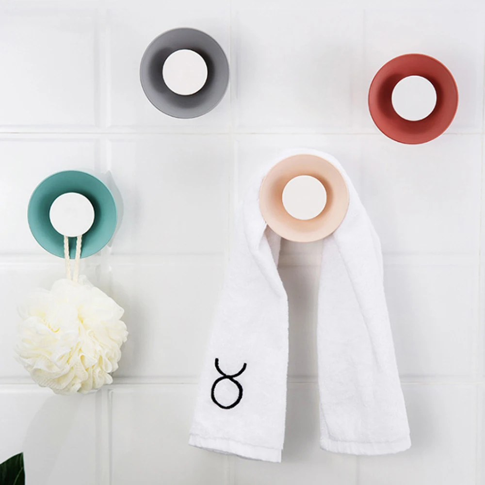 Круглый настенный крючок в скандинавском стиле декоративный для гостиной