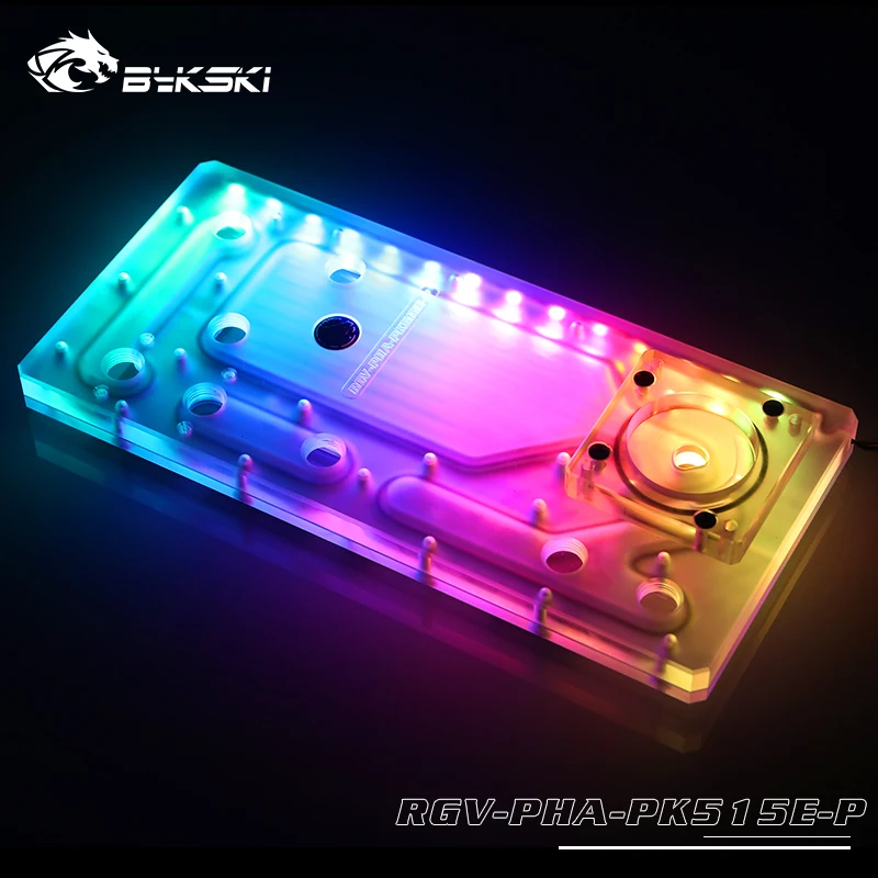 Bykski дистрибутив пластина для PHANTEKS 515E шасси водный доска дефлектор водяного