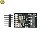 Преобразовательный модуль Ziqqucu CS4344 DA, стерео аудио преобразователь, стерео аудио соединение 2 кГц-200 кГц, аудио модуль интерфейса I2S