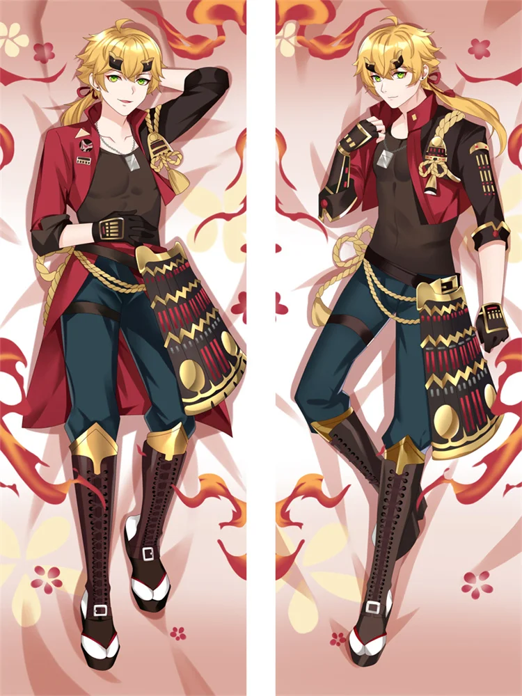 

Anime Dakimakura Genshin Impact Project Tohma Pillowcase DIY Customized Cosplay Cushion Pillow Cover Hugging Body Pillow Case