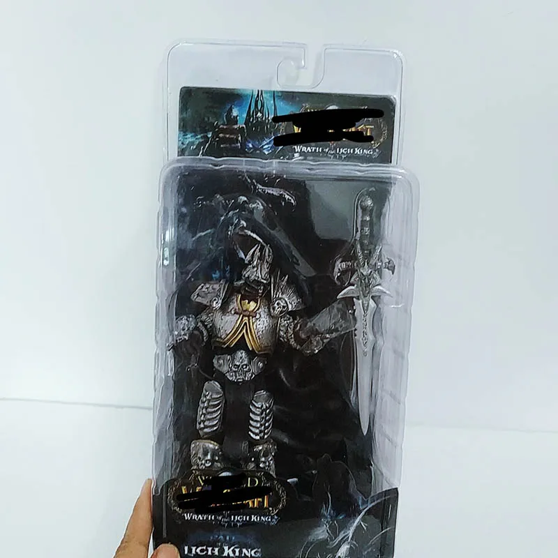 2019 игры фильма Аниме Фигурка WOW Fall of Lich King Arthas Menethil фигурка 17 5 см модель игрушки