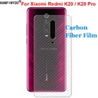 Прочная 3D Защитная пленка для задней панели Xiaomi Redmi K20 Pro (не закаленное стекло), прозрачная, с защитой от отпечатков пальцев