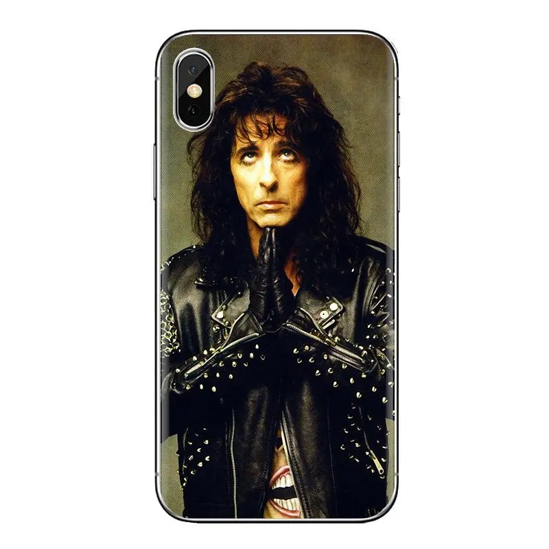 Мягкий корпус тяжелый металлический ремешок Alice Cooper для sony Xperia Z Z1 Z2 Z3 Z5 compact M2 M4 M5 E3