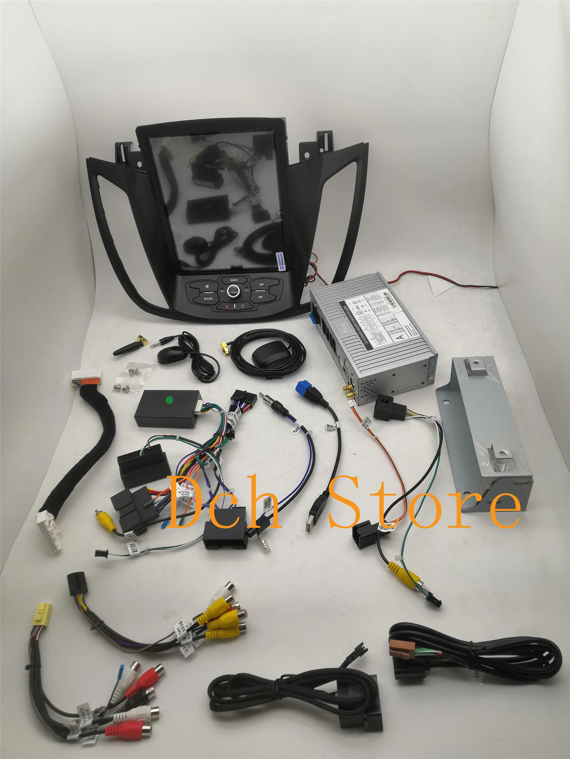 10 4 ''вертикальный экран Tesla Style Android 9 0 автомобильный DVD GPS навигатор радио плеер