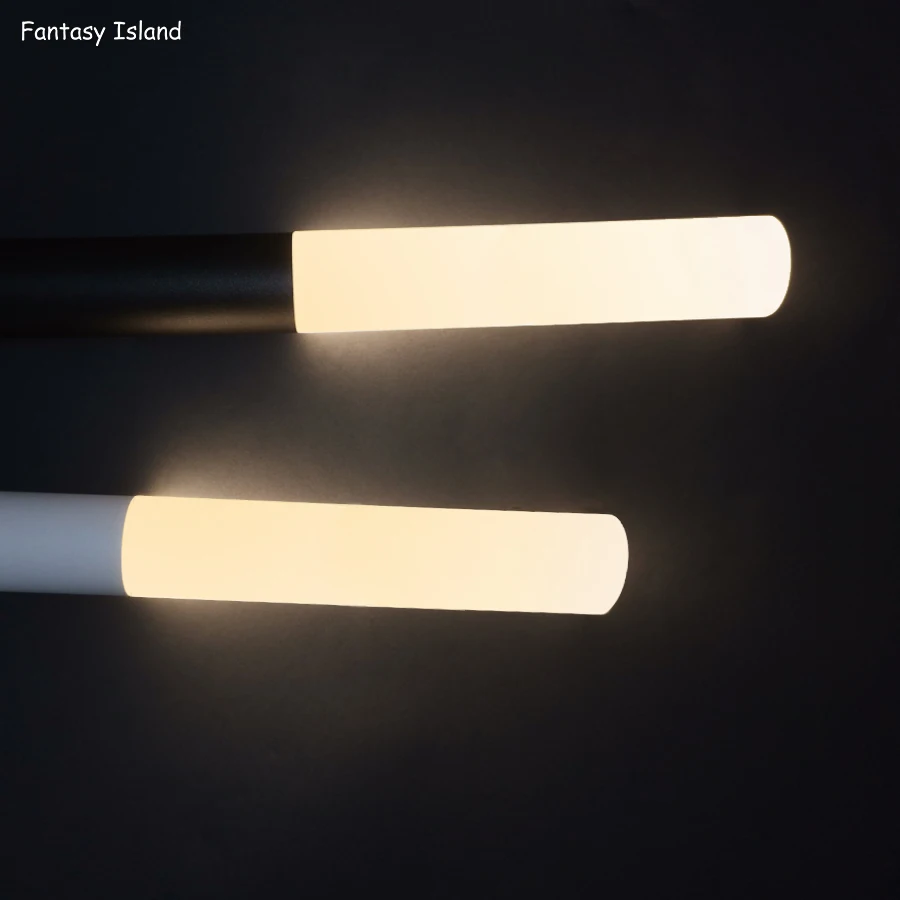 Светодиодный подвесной светильник 1 дюйм цилиндрическая труба для Кухня