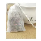 Одноразовые чайные пакетики, фильтры для заварки чая с удобным пищевым нетканым полотном, зеркальные чайные пакетики