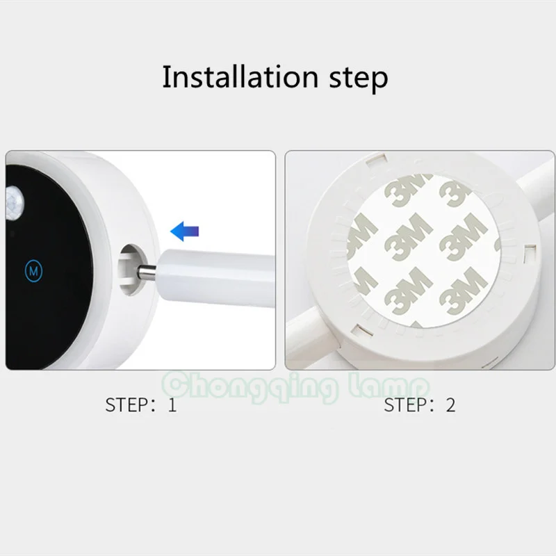 Умная лампа для шкафа кухонного зеркала гардероба коридора чтения с датчиком