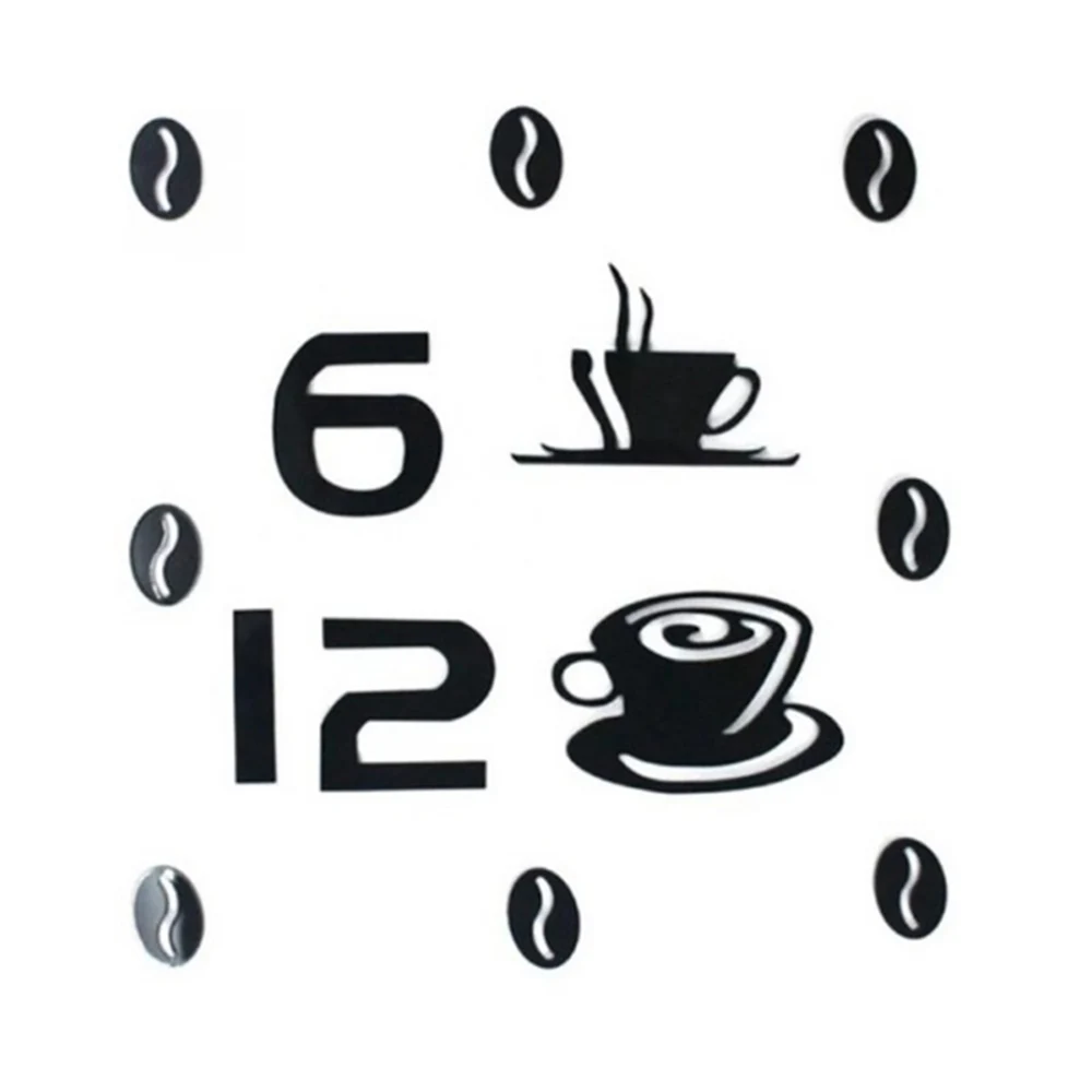 Дизайн интерьера Windows DIY 3D часы настенные зеркальные акриловые офисные домашний