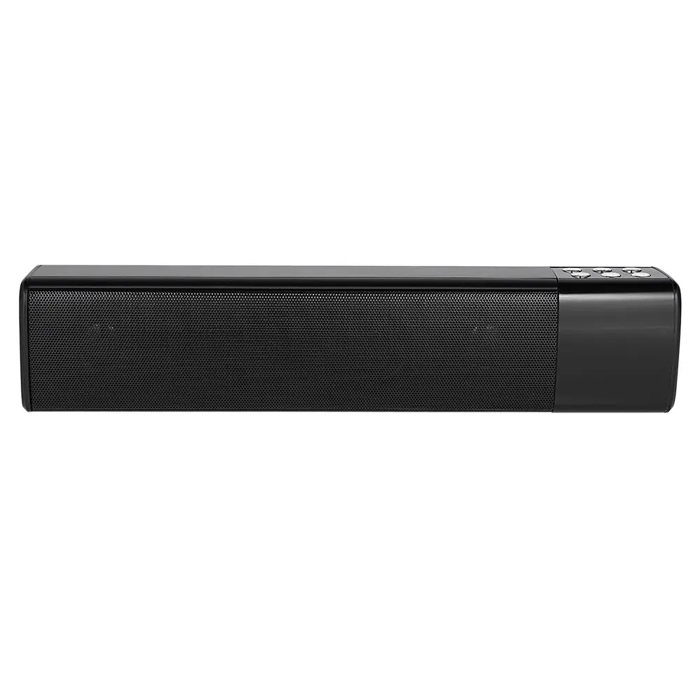 10 Вт HIFI портативный светодиодный беспроводной Bluetooth динамик стерео HIFI громкий динамик Саундбар TF FM Bluetooth Колонка для ПК ТВ телефона динамик
