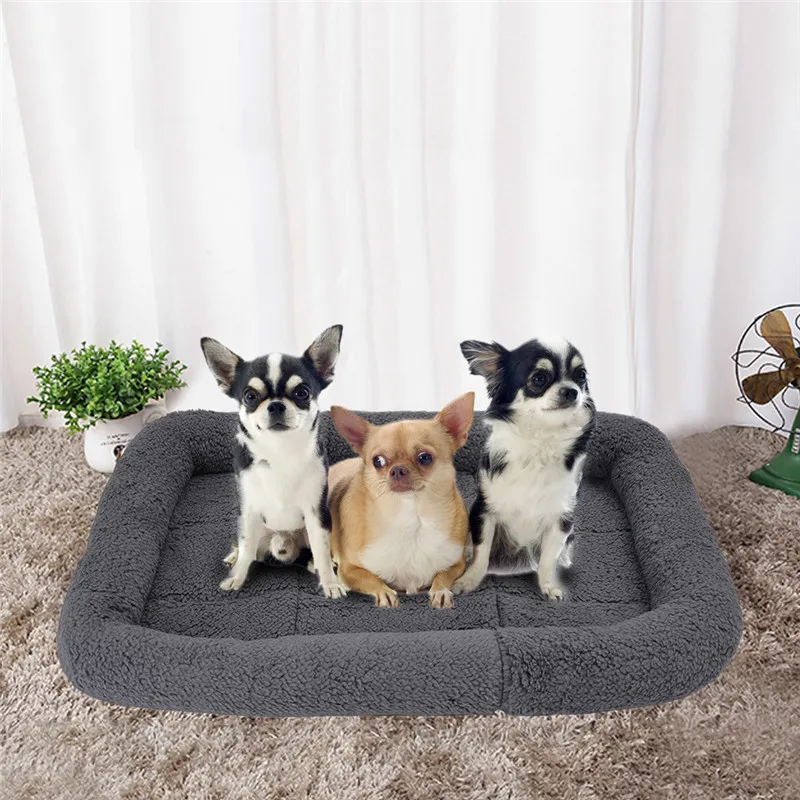 Новинка теплая кровать для собак влагостойкий коврик домашних животных собачий