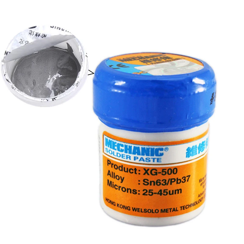 

Welding Fluxes New Mechanic Solder Paste XG-50 SMD SMT Sn63/Pb37 Tool Soldering Iron Station Flux Repair Tool