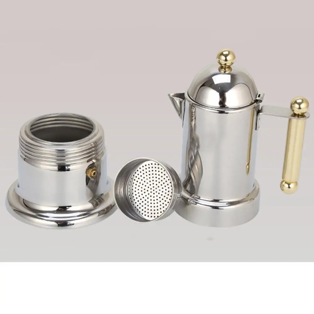 Эспрессо Машина кофейник бытовой из нержавеющей стали извлечение кофе мокко