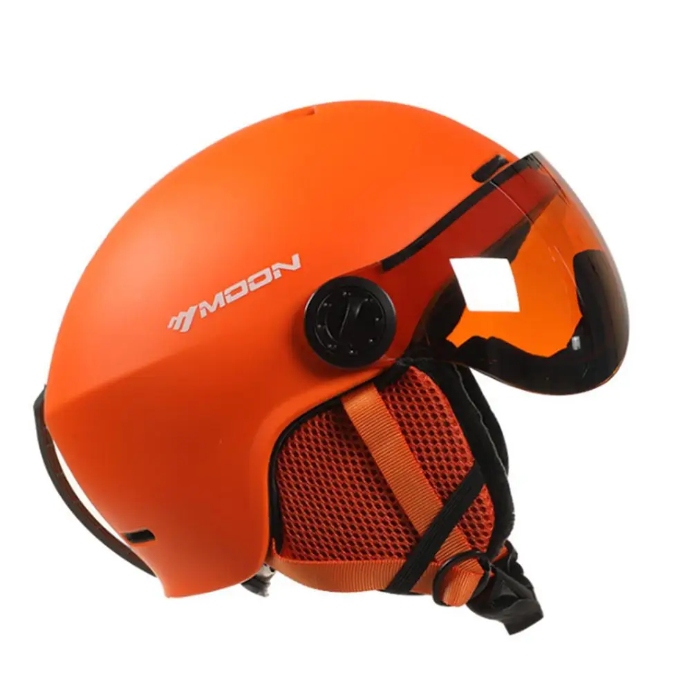 HiMISS лыжный шлем очки козырек мужчины женщины сноуборд снегоход защитный