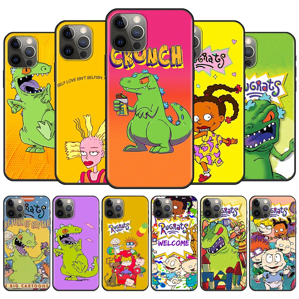 Лучший чехол для Apple iPhone 11 12 13 Pro Max 7 6 8 6s Plus Mini X XS max XR SE2020 5 5S reptar king of the monsters print |