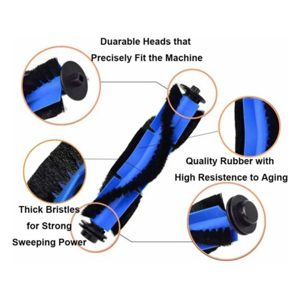 

HEPA Filter Main Side Brushe Set For Coredy R3500 R3500S R550 R650 R700 Vacuum Cleaner Main Roller Brush Cover Spare Parts
