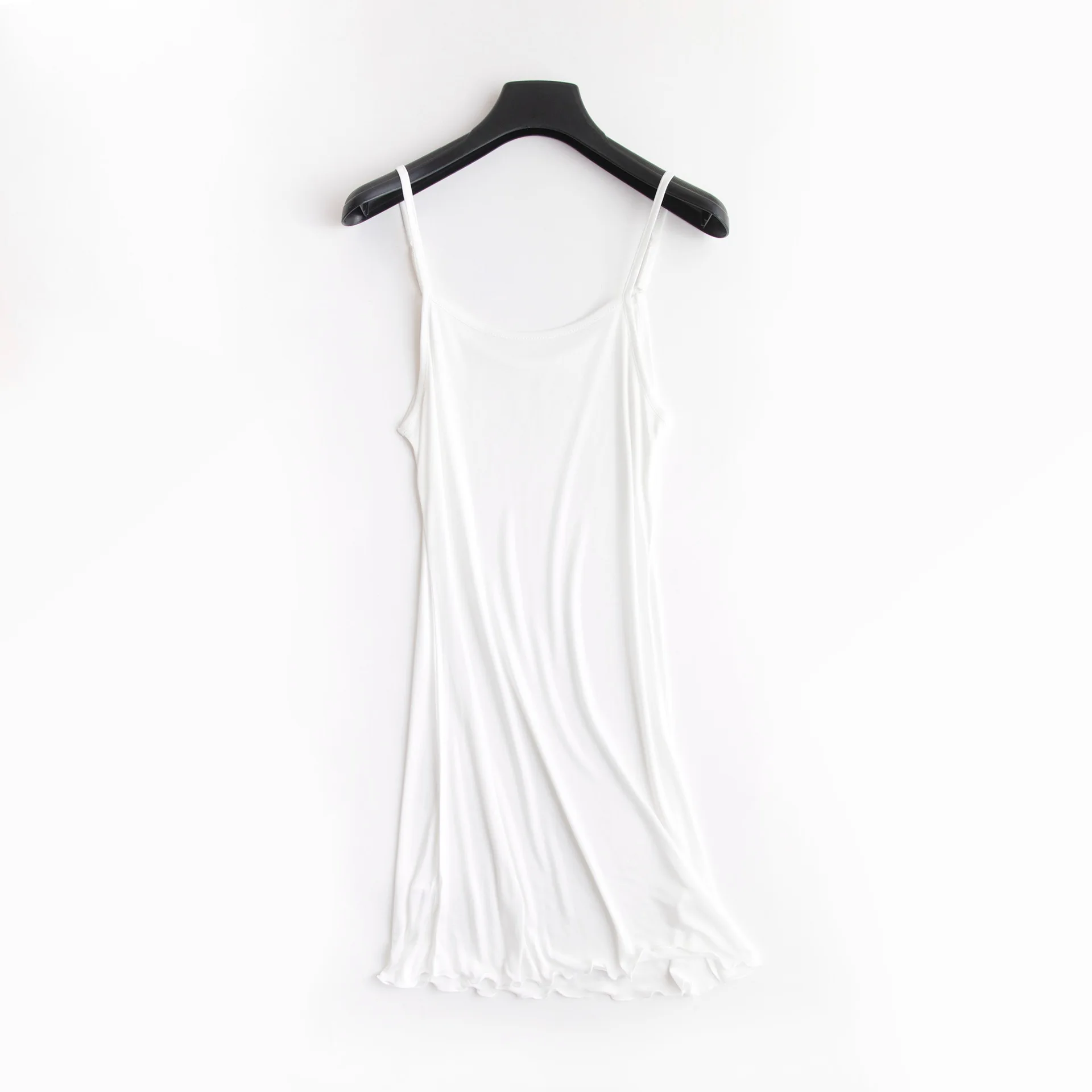 

Новинка 2021, женское базовое платье на бретельках, платье из шелка тутового шелкопряда с белым низом, пикантная Ночная рубашка на бретельках ...