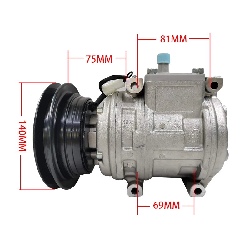 Новый Автомобильный Компрессор переменного тока для Toyota Landcruiser 1990-1998 447200-0982