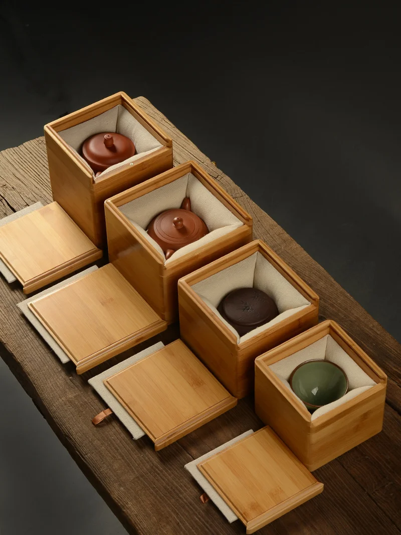 Толстая бамбуковая подкладка для тарелок многоразмерная гастропода контейнер