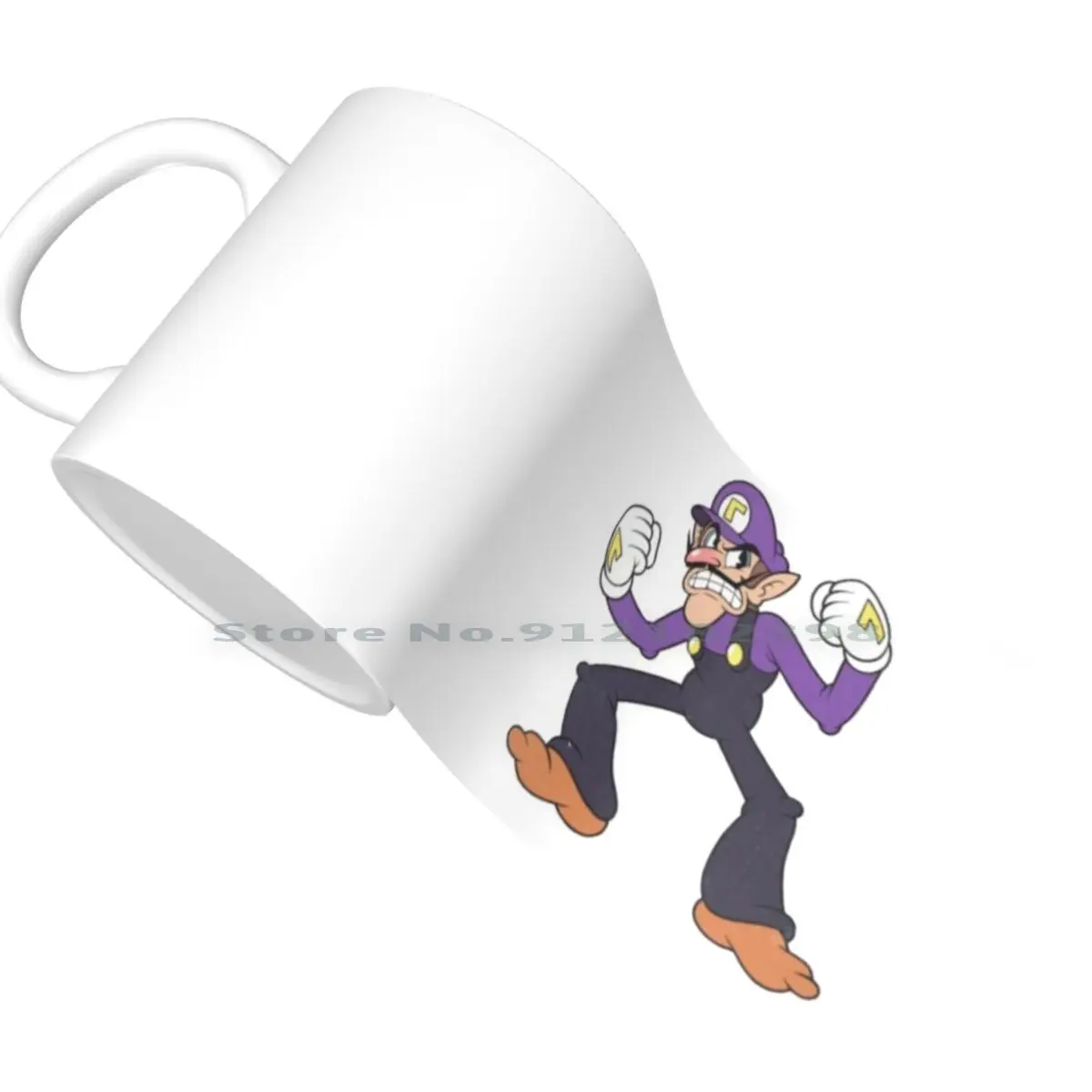В художественном стиле waluipad Cuphead! Анимационный мультфильм. Керамические кофейные
