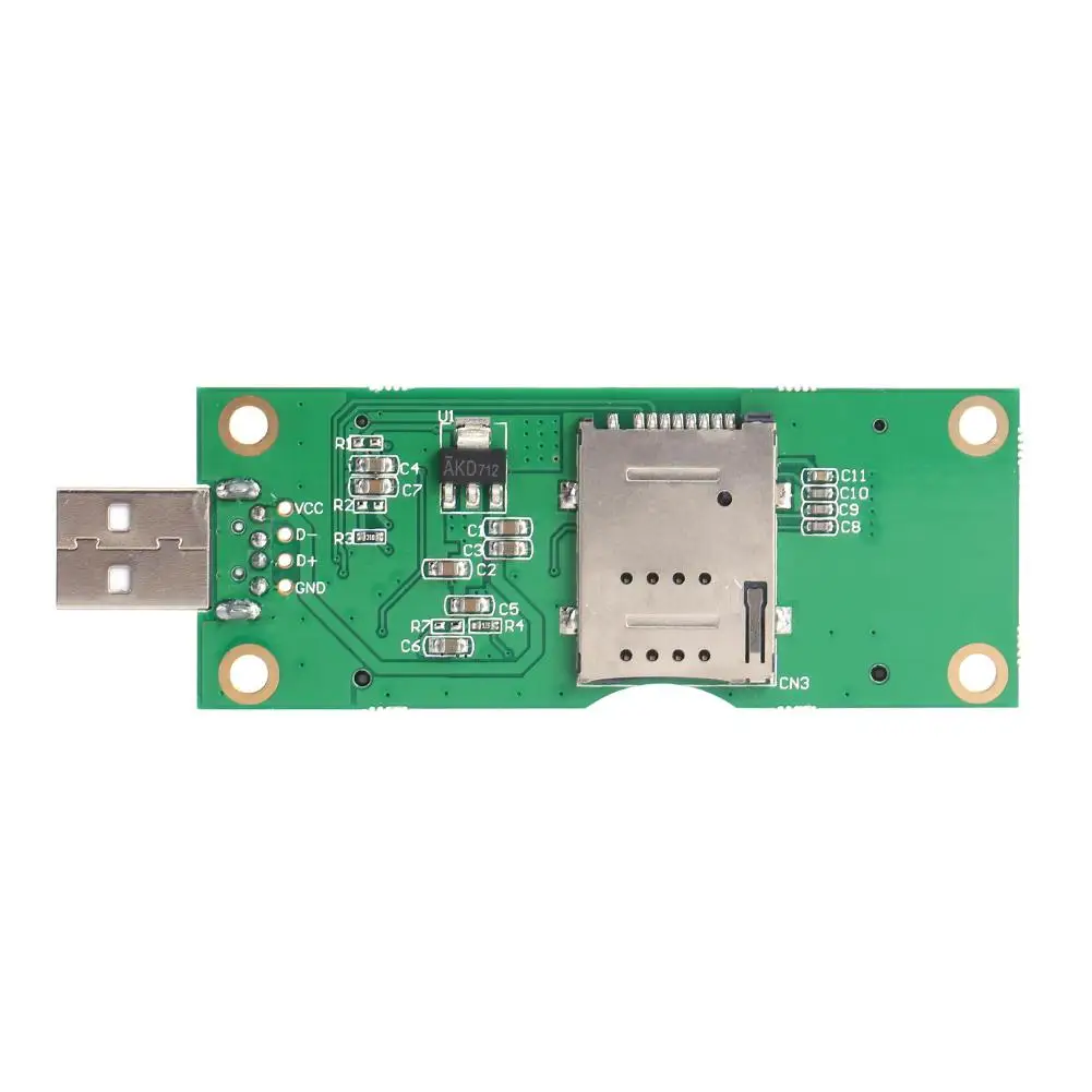 Высококачественный беспроводной мини-адаптер PCI-E на USB с SIM-картой 8Pin для модуля
