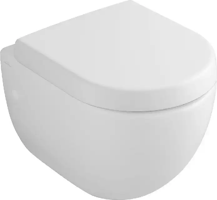 Крышка-сиденье Villeroy &amp Boch Subway 9M66 S101 с микролифтом петли хром | Обустройство дома