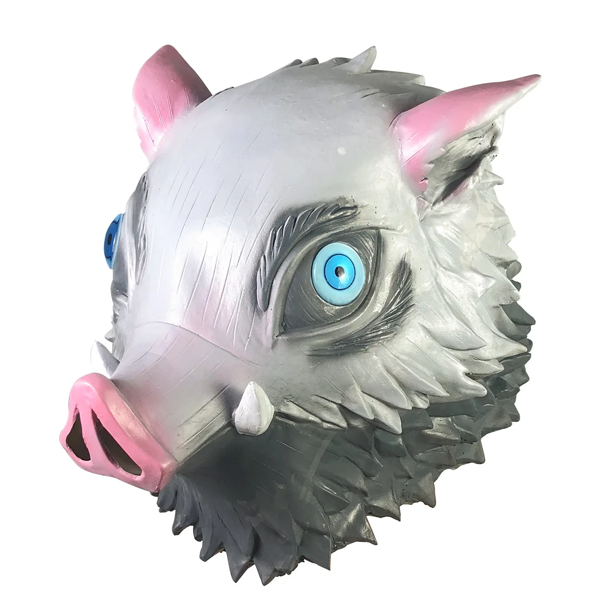

Demon Slayer Kimetsu no Yaiba Cosplay Hashibira Inosuke Mask Wild Boar Mask Latex Adult child Halloween Masks Costume Prop