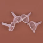 2 шт.лот прозрачные мини-трубки для жидкого масла лабораторная маленькая воронка пластиковая для флакона распылителя духов высокое качество