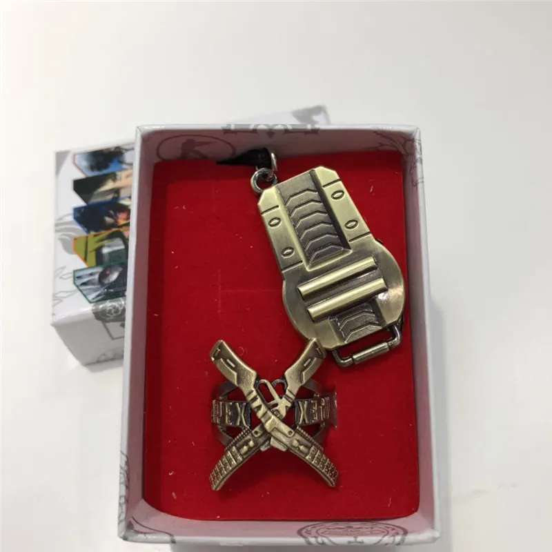 Оптовая продажа Аниме игра Наруто цельный Апекс модное колье для пирсинга брелок