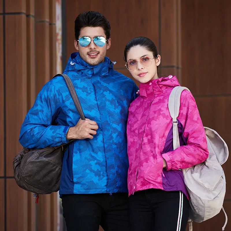 Уличная пара зарядное устройство куртка мужская все-тепло-герметичный