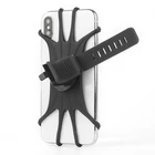 Универсальный держатель для телефона на руль велосипеда, креативный силиконовый