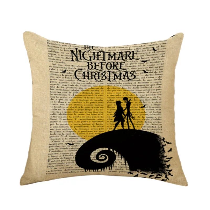 Декоративная подушка 45 х45 см в стиле Хэллоуин|Наволочка| |