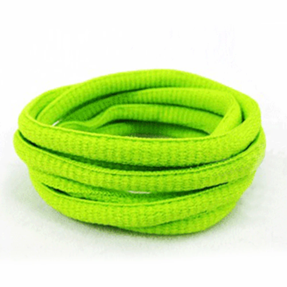 

Shoelaces Colorful Flat Round Bootlace Sneaker shoe laces Useful 2019