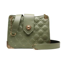 fashion chain leather crossbody bags for women 2021 travel handbag fashion simple shoulder messenger bag ladies cross body