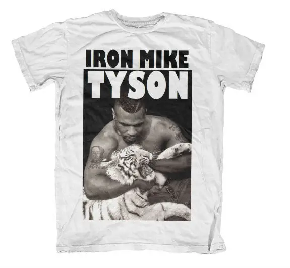 Железный микк тайсом Тигр футболка S M L XL XXL редкий голубь бокс новый костюм шляпа