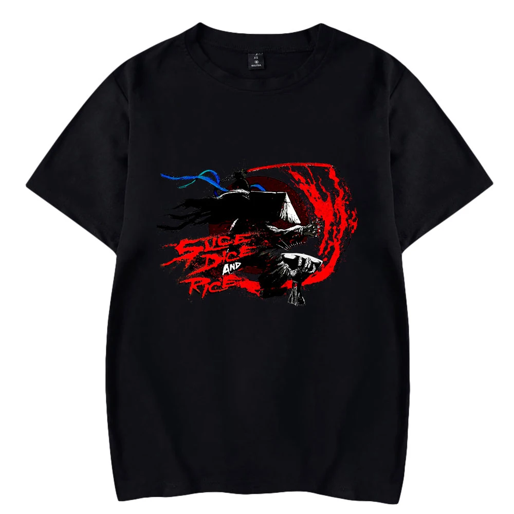 

New Summer O-Neck Short Sleeve Men Women T Shirt Slice, Dice & Rice Harajuku T-Shirts Fashion Casual Wild Black White Tees Top