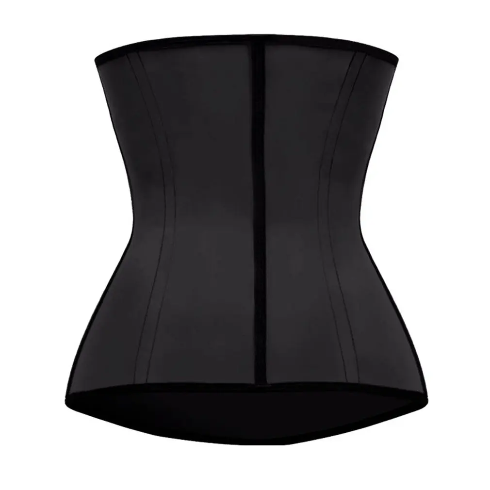 Cintur&oacute;n de entrenamiento de cintura para mujer, cors&eacute; moldeador de cuerpo con huesos de acero, banda de posparto, corpi&ntilde;o Sexy, correa de modelado, cinta modeladora-4