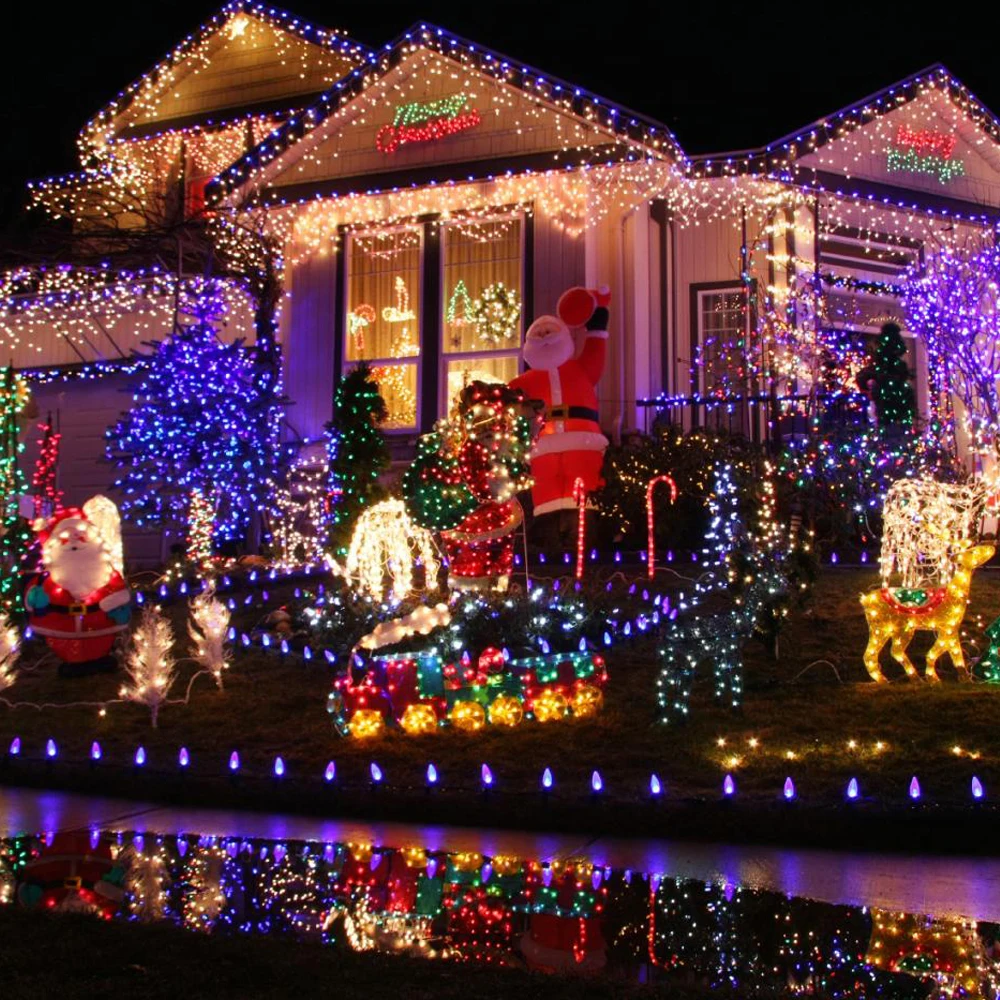 10 м гирлянды светодиодные светильник одежда для свадьбы дня рождения украшения