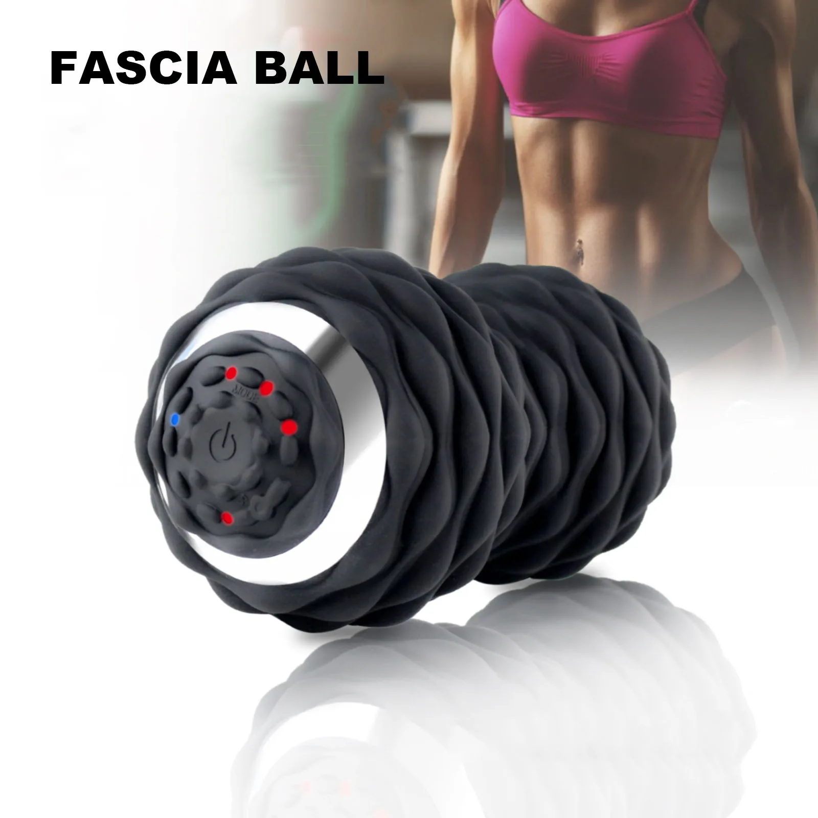 

VOCCVIEN Electric Fitness Balls Massage Ball Deep Tissue Self-myofascial Release Body Fascia Relaxation Yoga Exercise Relieve