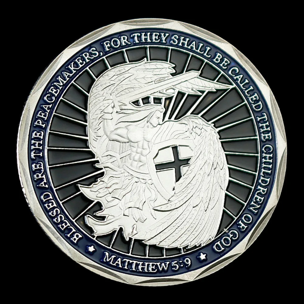 Молитва Святого Михаила для правоохранительных органов памятная монета с