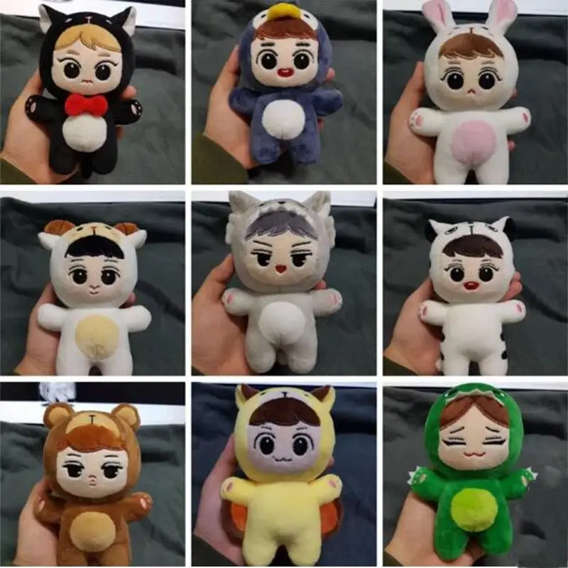 Корейские милые плюшевые куклы из мультфильма мягкие хлопковые игрушки