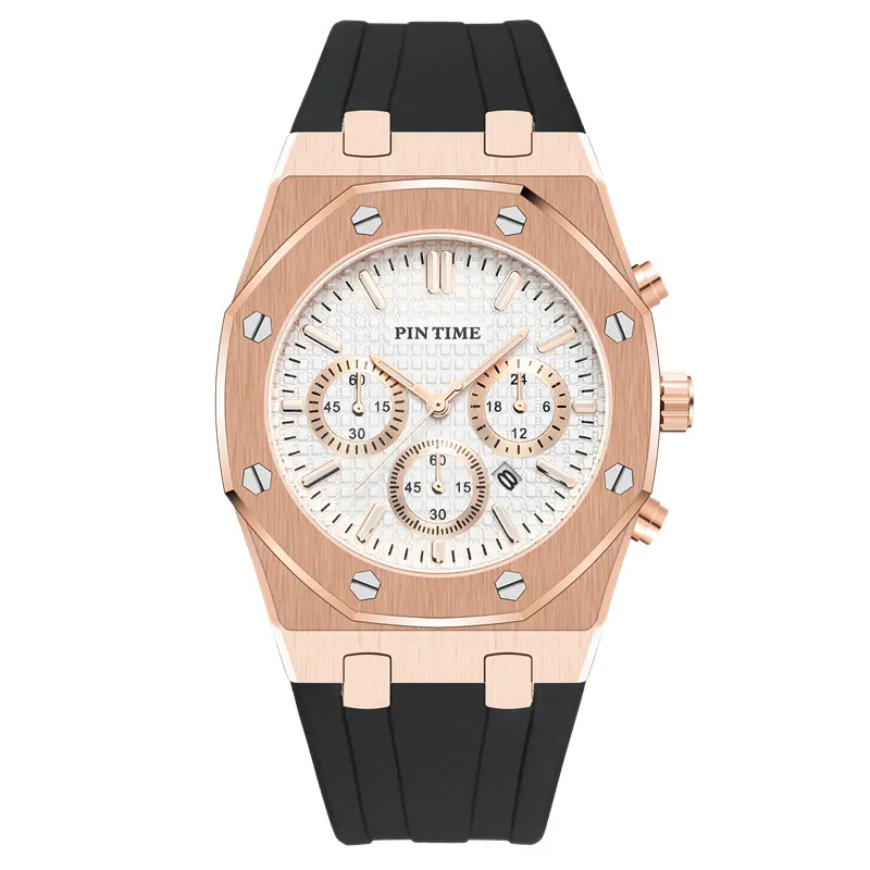 Силиконовые спортивные часы для мужчин золотые военные мужские Лидирующий бренд