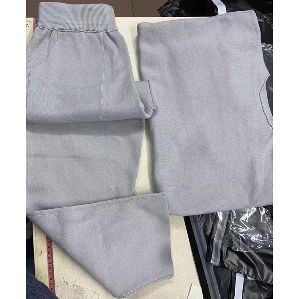 Женский костюм Зимний вязаный комплект из 2 предметов спортивный для женщин